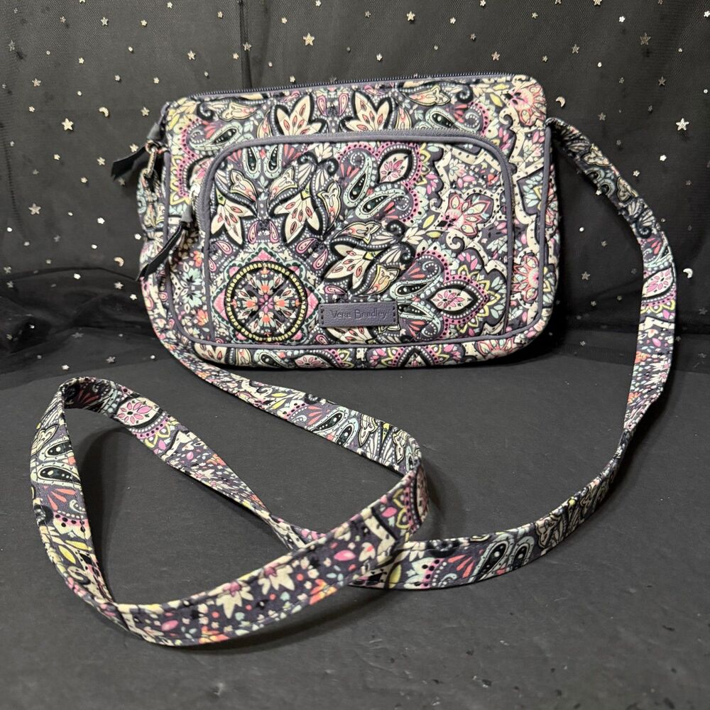 Vera Bradley RFID Little Hipster Crossbody Bag Bonbon Medallion